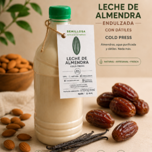 Leche de Almendras DULCE VAINILLA